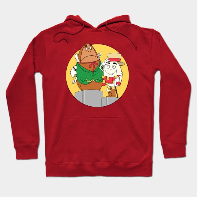 Hamm & Eggz Hoodie by Mouse Magic with John and Joie